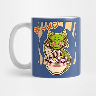 Ramen Dragon Kawaii Mug